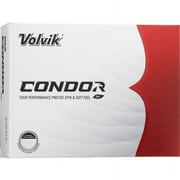 Volvik Condor X Golf Ball #1-#4 12-Ball Pack White