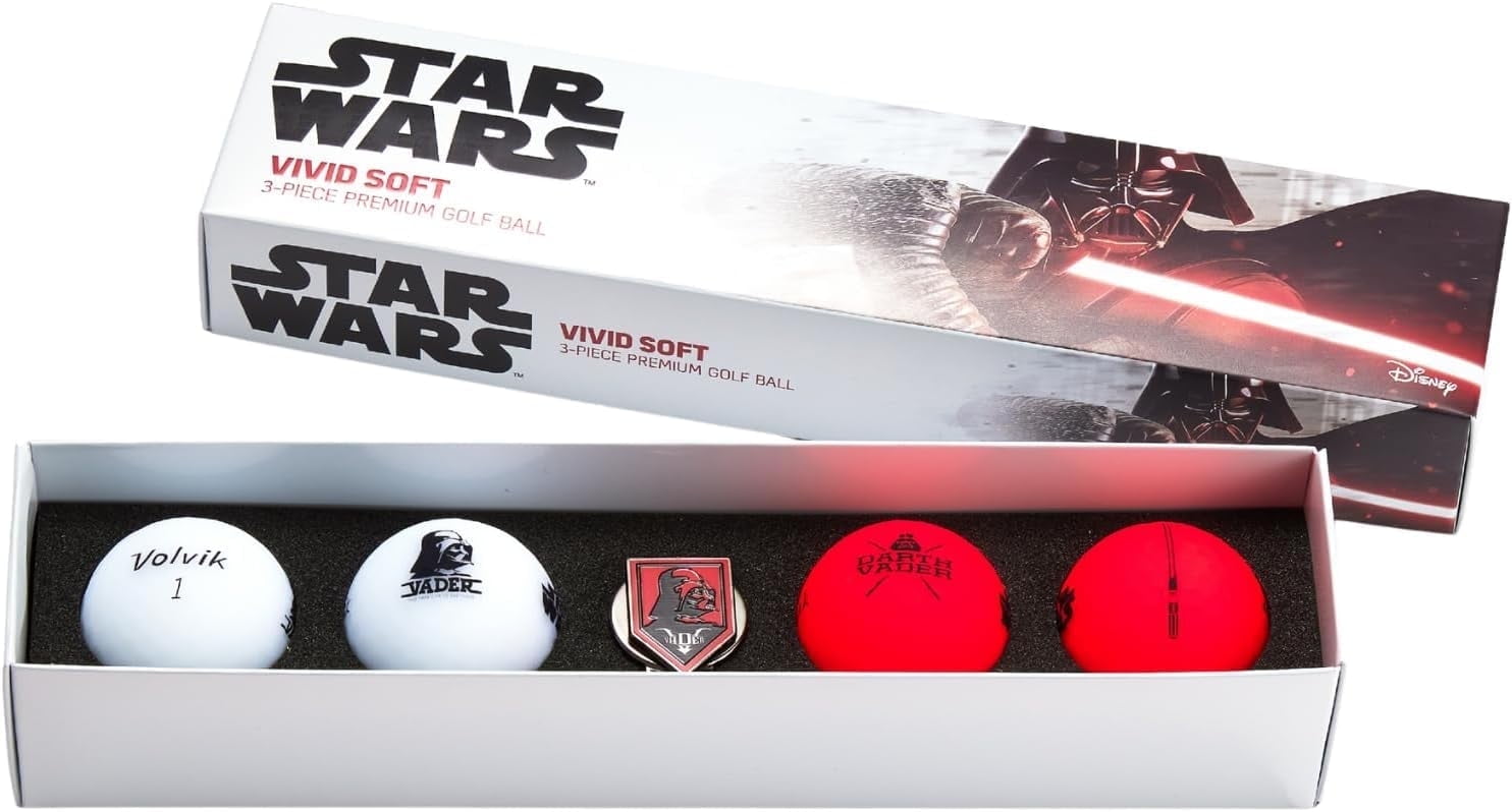 Volvik Star Wars™ Darth Vader Golf Ball Gift Set (4-ball pack)