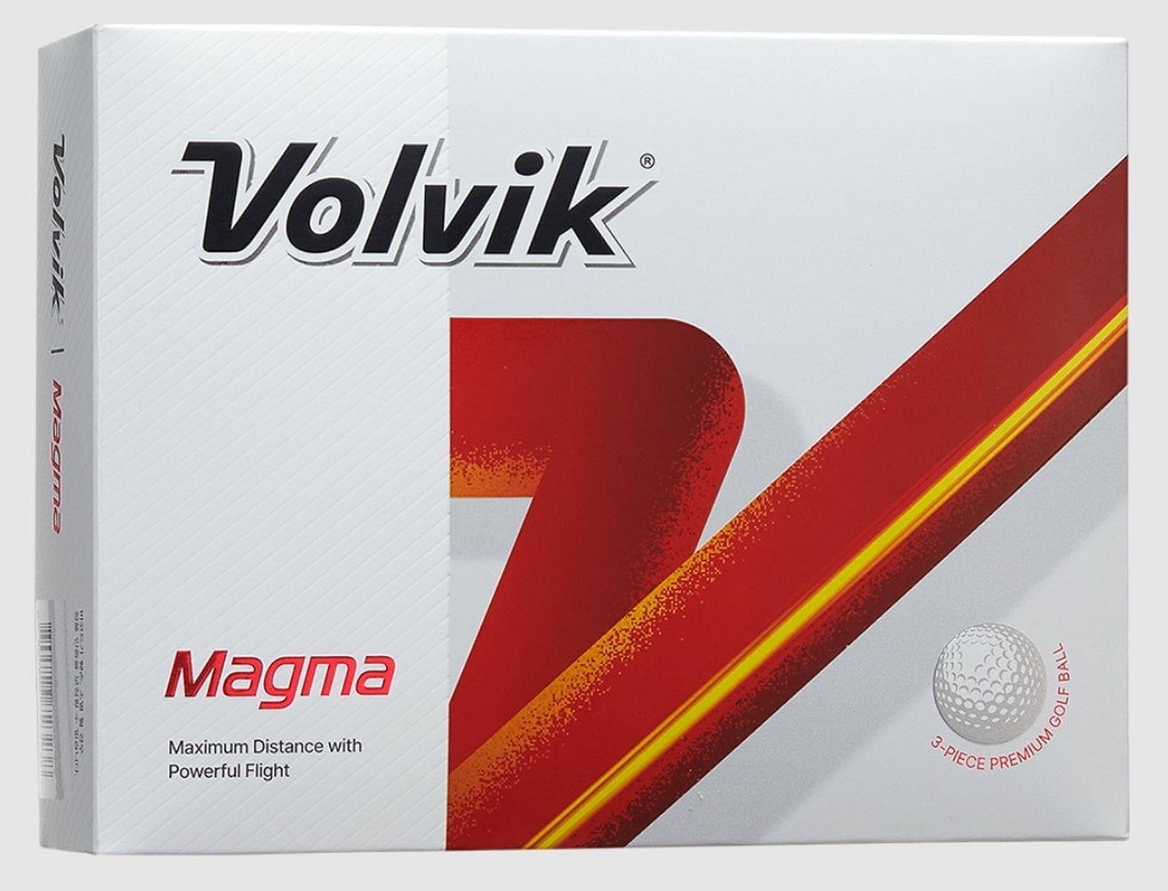 Volvik Magma Golf Balls (One Dozen) (White)