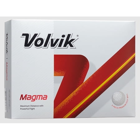 Volvik Magma Golf Balls (One Dozen) (White)