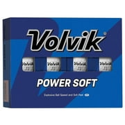 Volvik Golf Power Soft Golf Balls 12 1 Dozen, White -