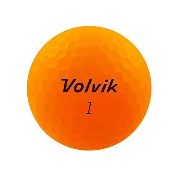 Volvik Power Soft Golf Balls (Orange, 2 Piece, 3pk) 1 Sleeve 2023 NEW
