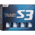 thumbnail image 1 of Volvik S3 Tour Ball White - Dozen, 1 of 2