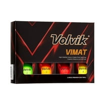 Volvik Vimat Matte Finish Golf Balls (One Dozen)(Assorted)