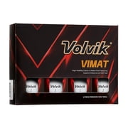 Volvik Vimat Matte Finish Golf Balls One Dozen White