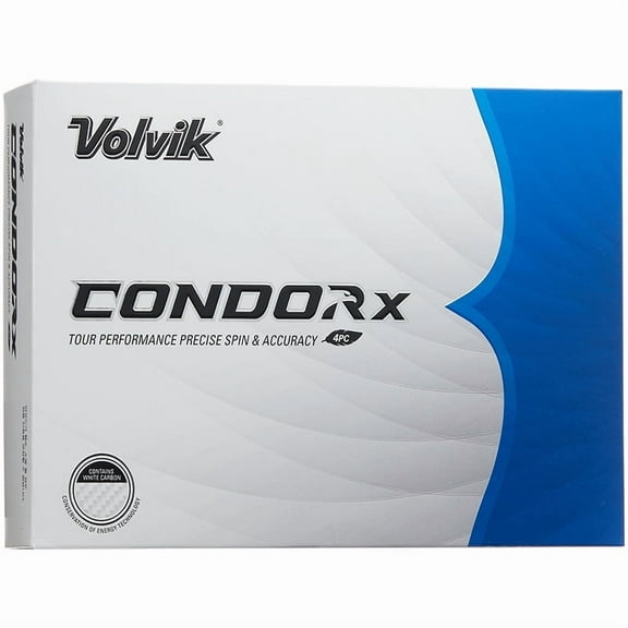 Volvik Condor X Premium Golf Balls (One Dozen) (White)