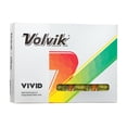 thumbnail image 1 of Volvik 2024 Vivid Matte Finish High Visibility Golf Balls 12 (1 dzn), Yellow -, 1 of 2