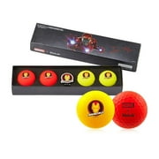 Volvik Vivid Marvel X Golf Balls Iron Man, 4pk Invincible Gift Set NEW