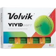 Volvik Vivid Soft Golf Balls One Dozen Green