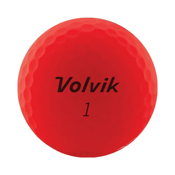 Volvik Vivid Soft Golf Balls ( Red, 3pk) 1 Sleeve, 2025 NEW