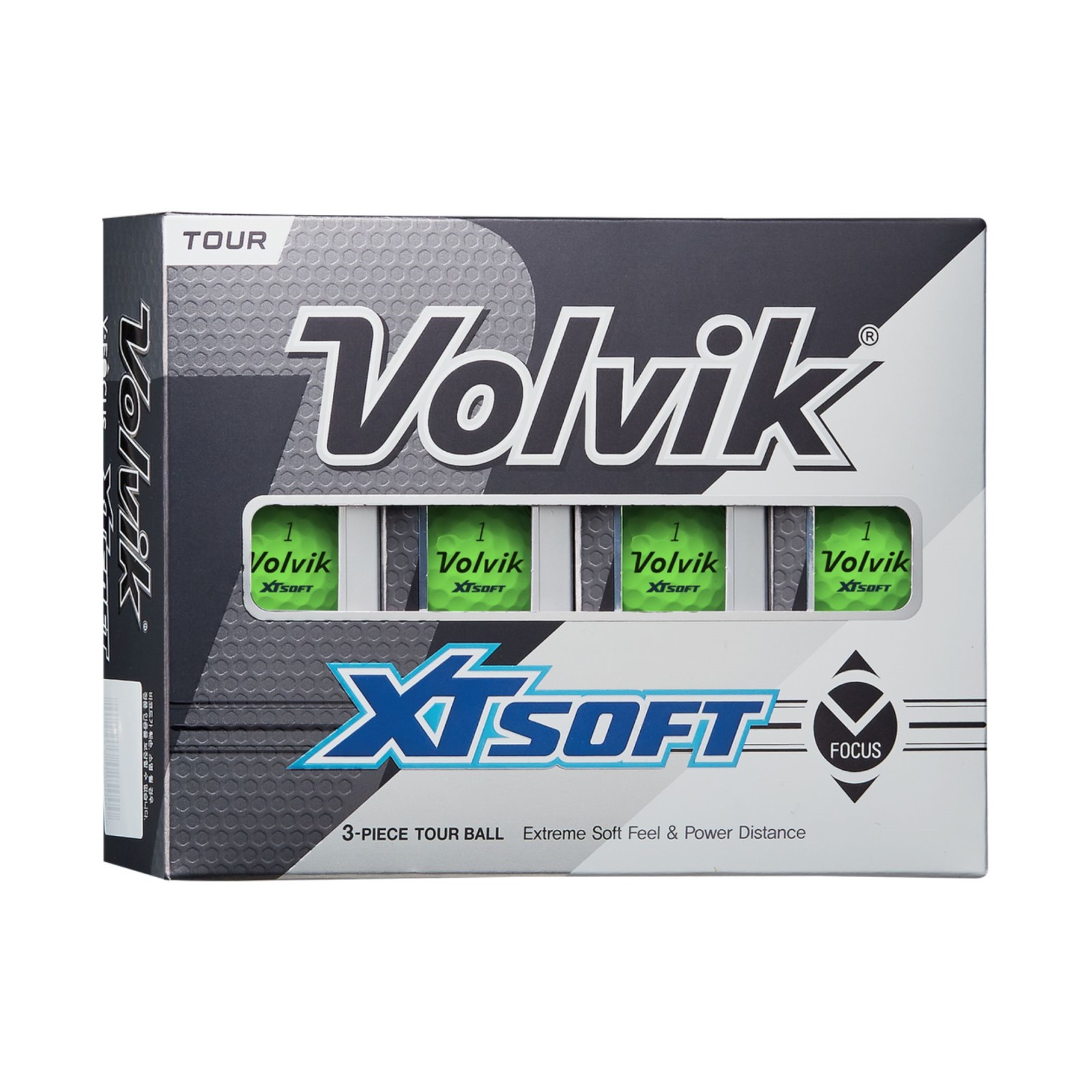 Volvik XT Soft Golf Balls Green 12pk