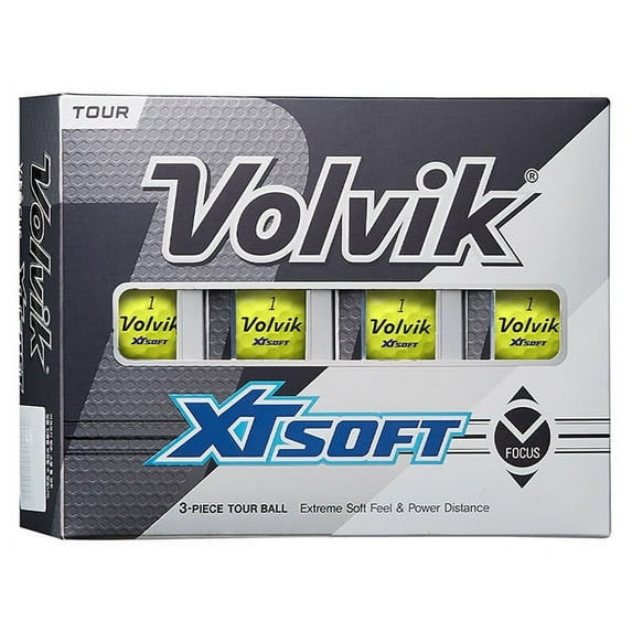 Volvik XT Soft Golf Balls Yellow