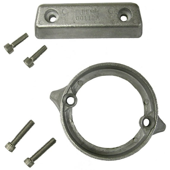 Volvo 290 DP Duo Prop Dual Propeller Outdrive Aluminum Anode Kit Includes Hardware