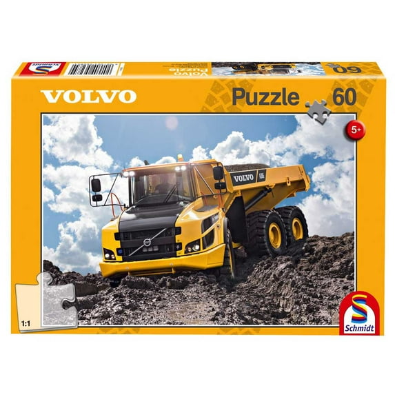 Volvo A30G, a 60-piece Puzzle by Schmidt Spiele