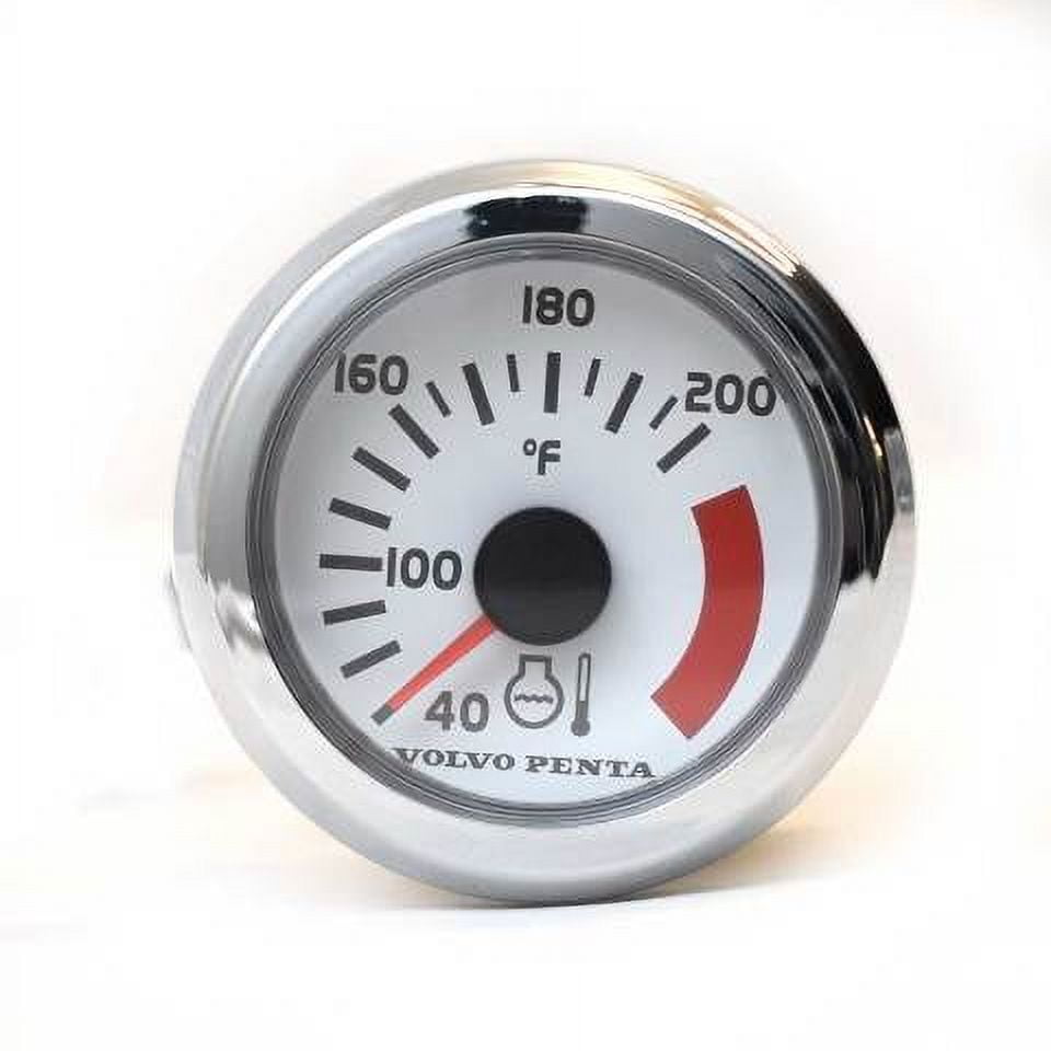 Volvo Boat Temperature Gauge VP 874 727 Four Winns 2 Inch White