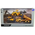 thumbnail image 1 of Volvo Construction Vehicles, Yellow - New Ray 32095 - Diecast Model Toy Car, 1 of 4