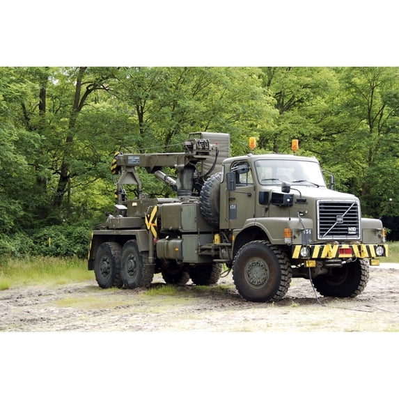 Volvo N10 truck of the Belgian Army Poster Print
