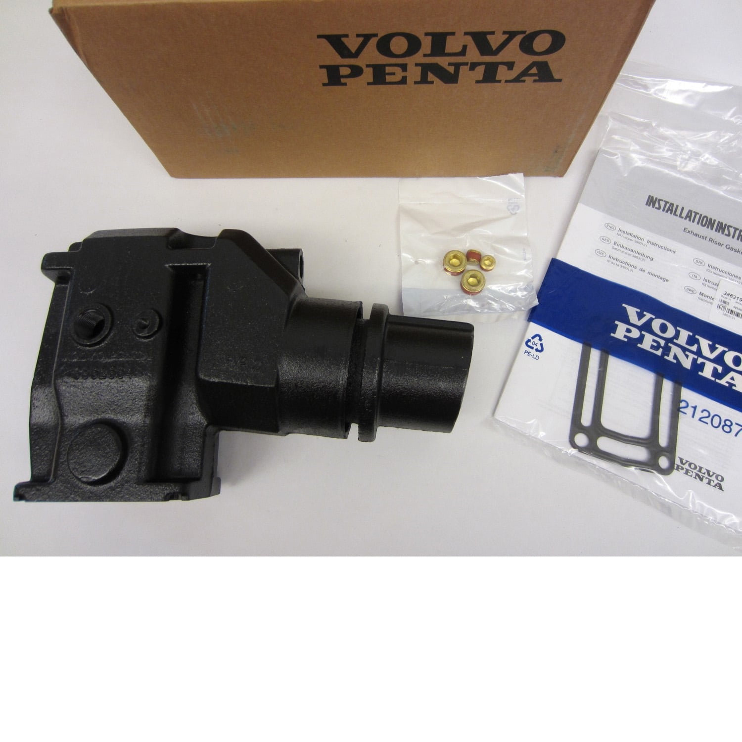 Collecteur d'échappement VOLVO PENTA GM 262 CID | Marine Motors