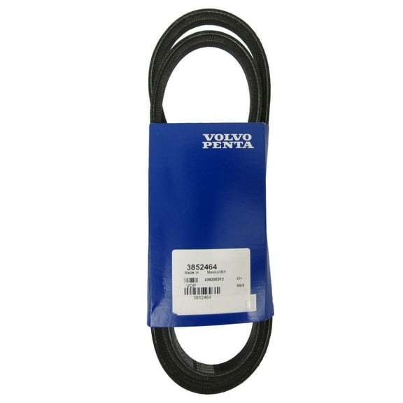 Volvo Penta New OEM Power Steering V-Belt, 3852464