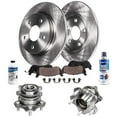 thumbnail image 1 of Detroit Axle - Rear Rotors Ceramic Brake Pads Wheel Hub Bearing for 2007-2018 Nissan Altima 2008 2009 2010 2011 2012 2013 2014 2015 2016 2017 Replacement, 1 of 7