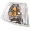thumbnail image 1 of For Volvo S40/V40 2001 2002 2003 2004 Turn Signal/Corner Light Assembly Passenger Side | Front | Chrome Bezel | ABS Plastic | Chrome Housing | Replacement For VO2521109 | 191275227015, 1 of 6