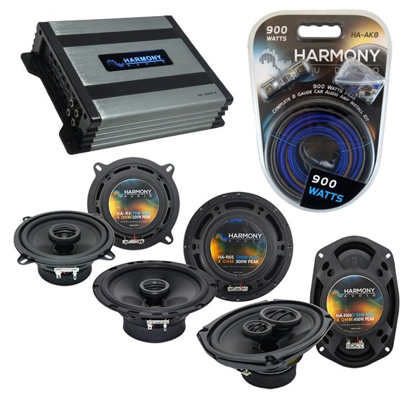 Volvo S70 98-00 OEM Speaker Replacement Harmony R65 R5 R69 & HA-A400.4 Amp