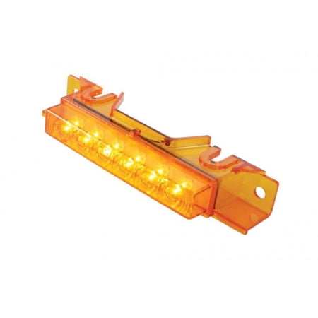 Volvo VN and Volvo VHD Amber LED Cab Marker Lights with Amber Lens