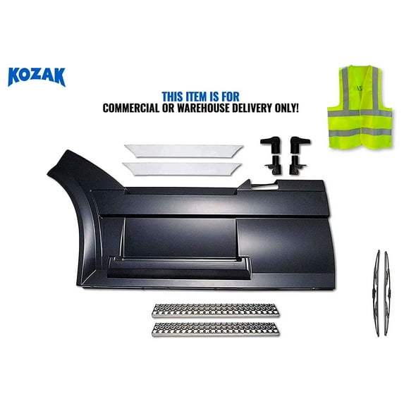 Compatible with VNL 2004-2017 Front Step Fairing Panel Left Side w/ Fairing Handle, Steps, Trims