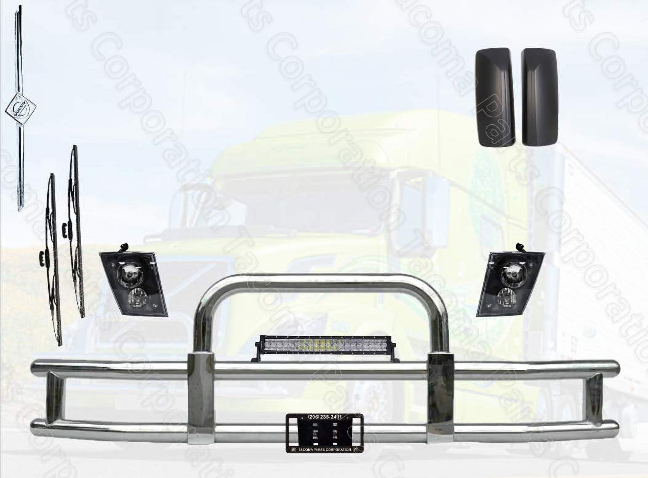 Volvo VNL 2004 Frontal Semi Truck Bumper Guard Deer Grill Guard Moose