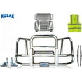 thumbnail image 1 of Compatible with Volvo VNL 2018-2025 Front Grille Deer Moose Brush Bumper Guard Large Square PLUS Set of Accessories, 1 of 10