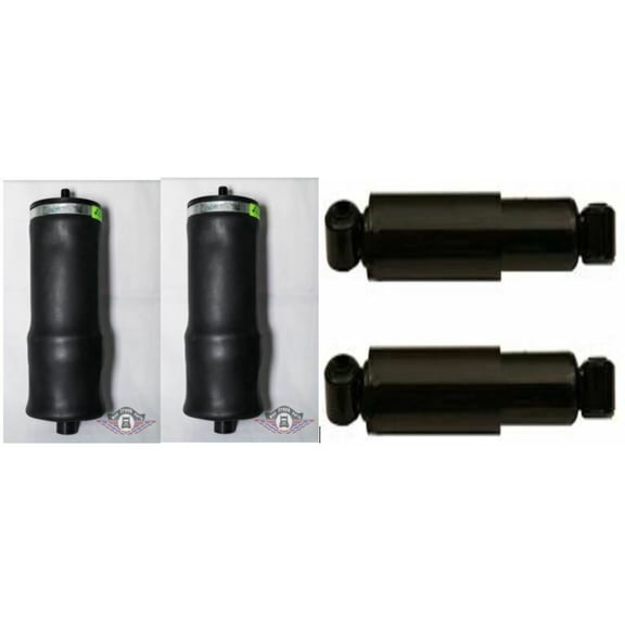 Volvo VNL Replacement Complete Set For Cabin Suspension / 2x Shocks + 2x Airbags