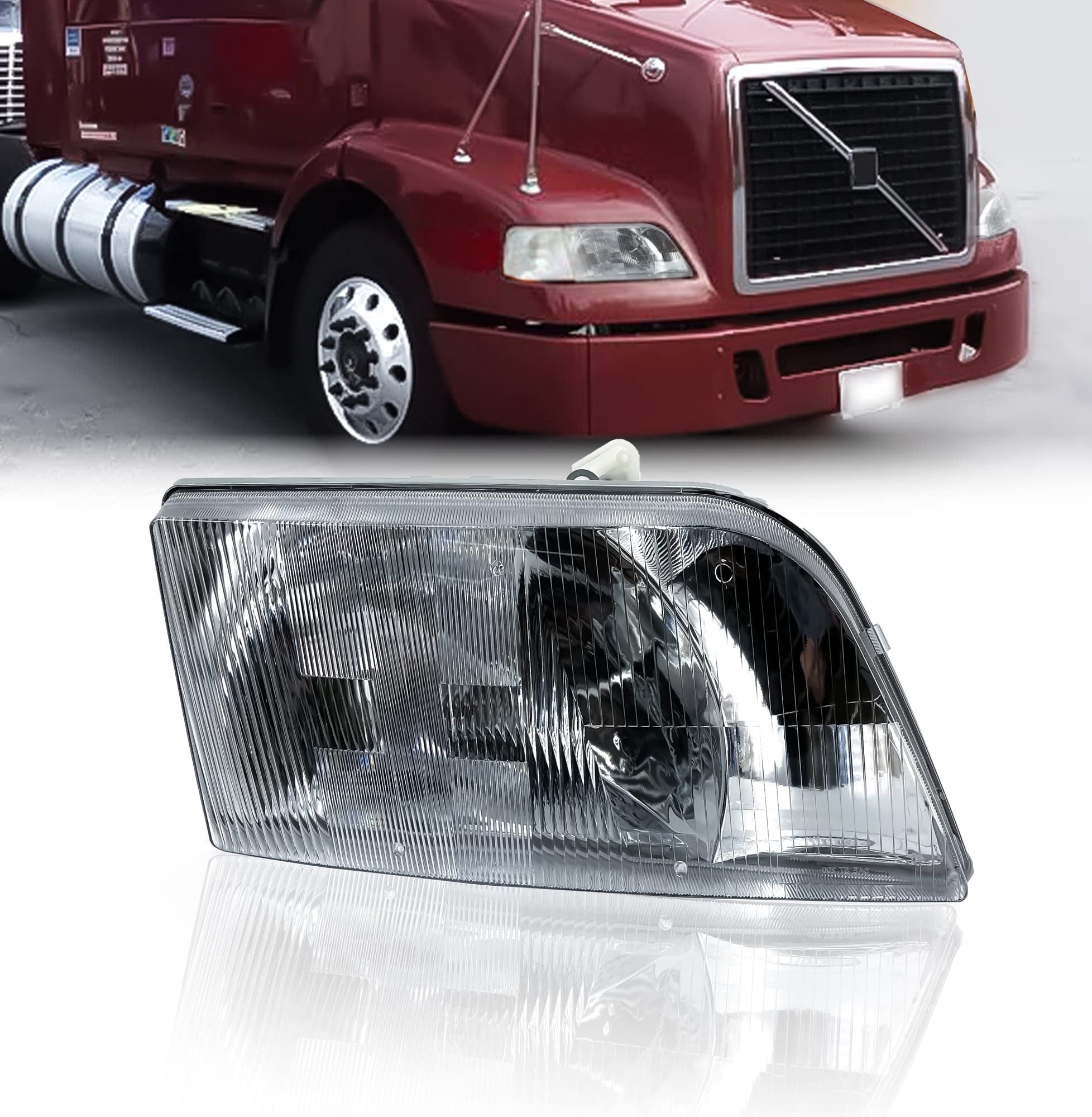 Torque Headlight Passenger Right Side Replacement for 1999-2017 Volvo ...