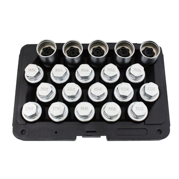 Volvo Wheel Lock Screw Socket Kit (20 pcs)