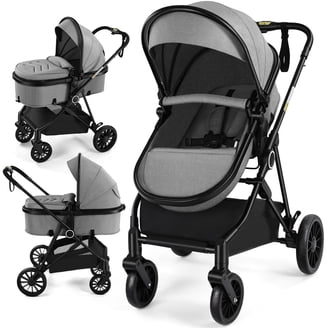 Baby Buzz Xtra Quinny Buzz Xtra Stroller, Rocking Black Unique Design Perfect As A  In Travel System Unisex (bambini)