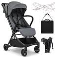 thumbnail image 1 of Vomeast Baby Stroller for Airplane, Portable Lightweight Travel Stroller for Infants and Toddlers, 12 lb, Gray, 1 of 5