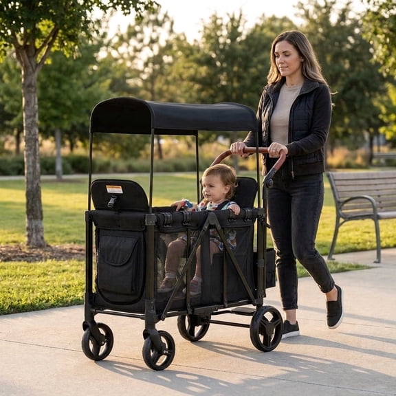 Vomeast Stroller Wagon for 2 Kids