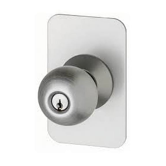 Von Duprin 210K 689 Stainless Steel Knob Trim for 22 Series Exit Device, Sprayed Aluminum Finish