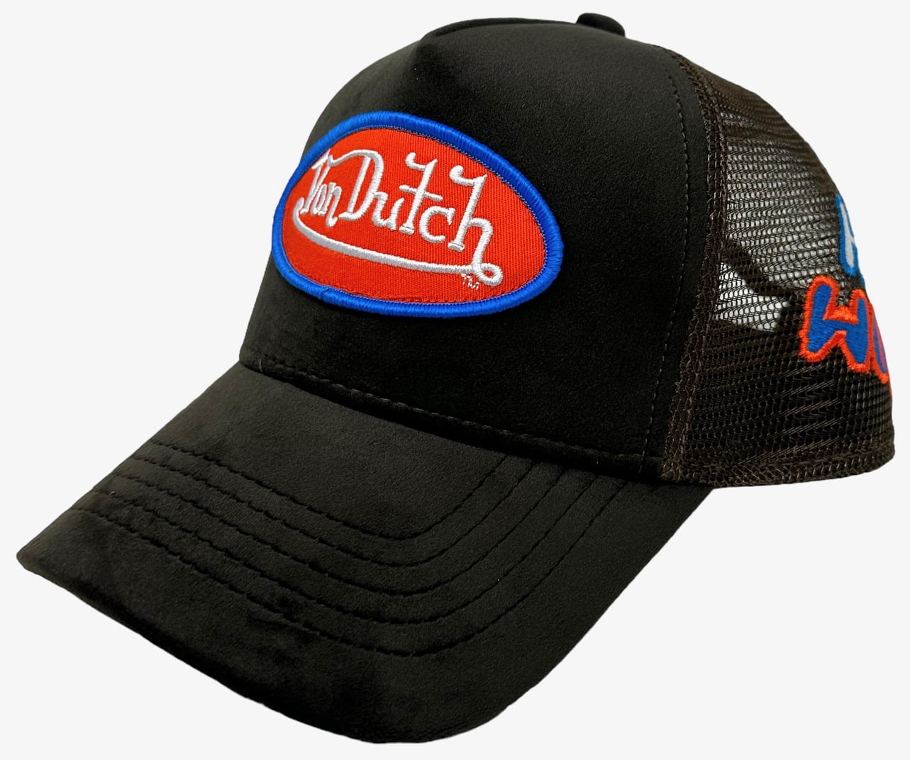 今だけ！Von Dutch リバースロゴ ベルベット トラッカー