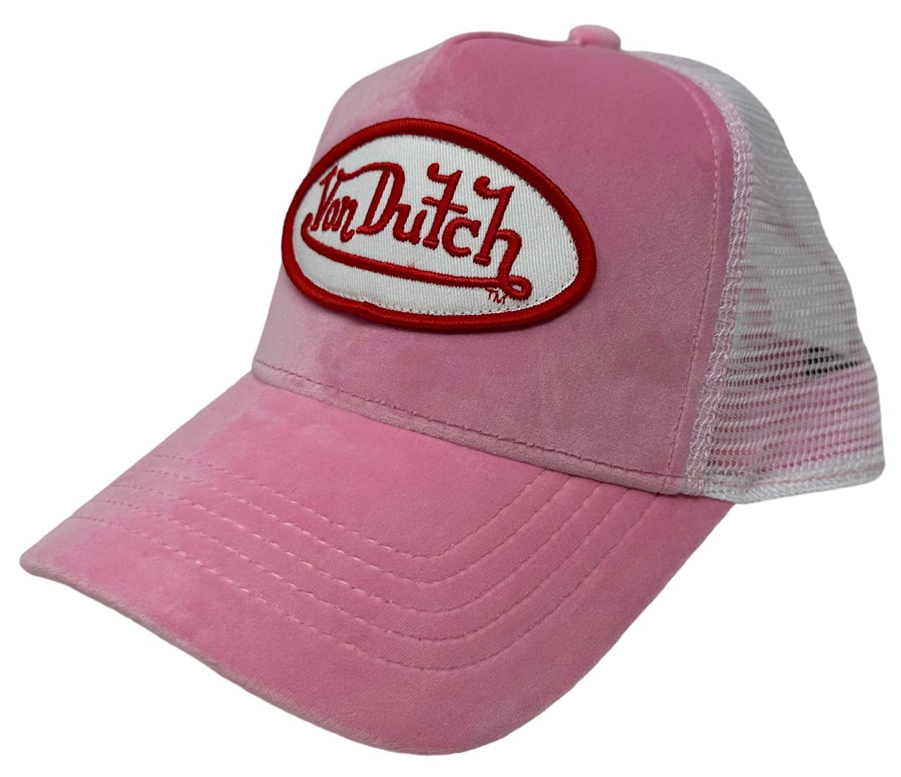 【Von Dutch】Velvet Trucker Cap メッシュキャップ Black Velvet Trucker – Von Dutch