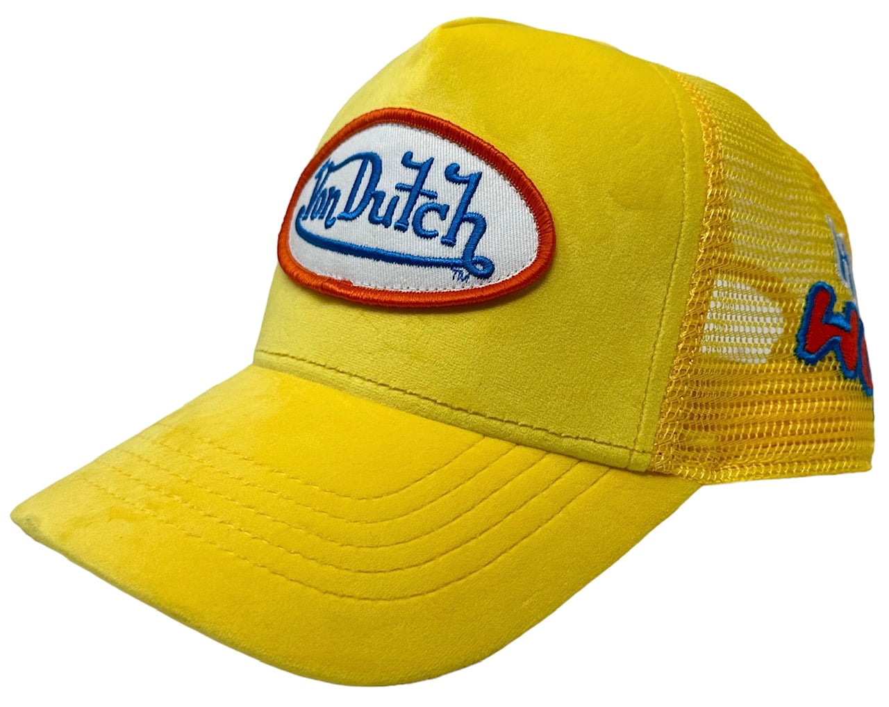 Von Dutch Trucker Hat Yellow Hollywood Velvet Guyana | Ubuy display picture 1