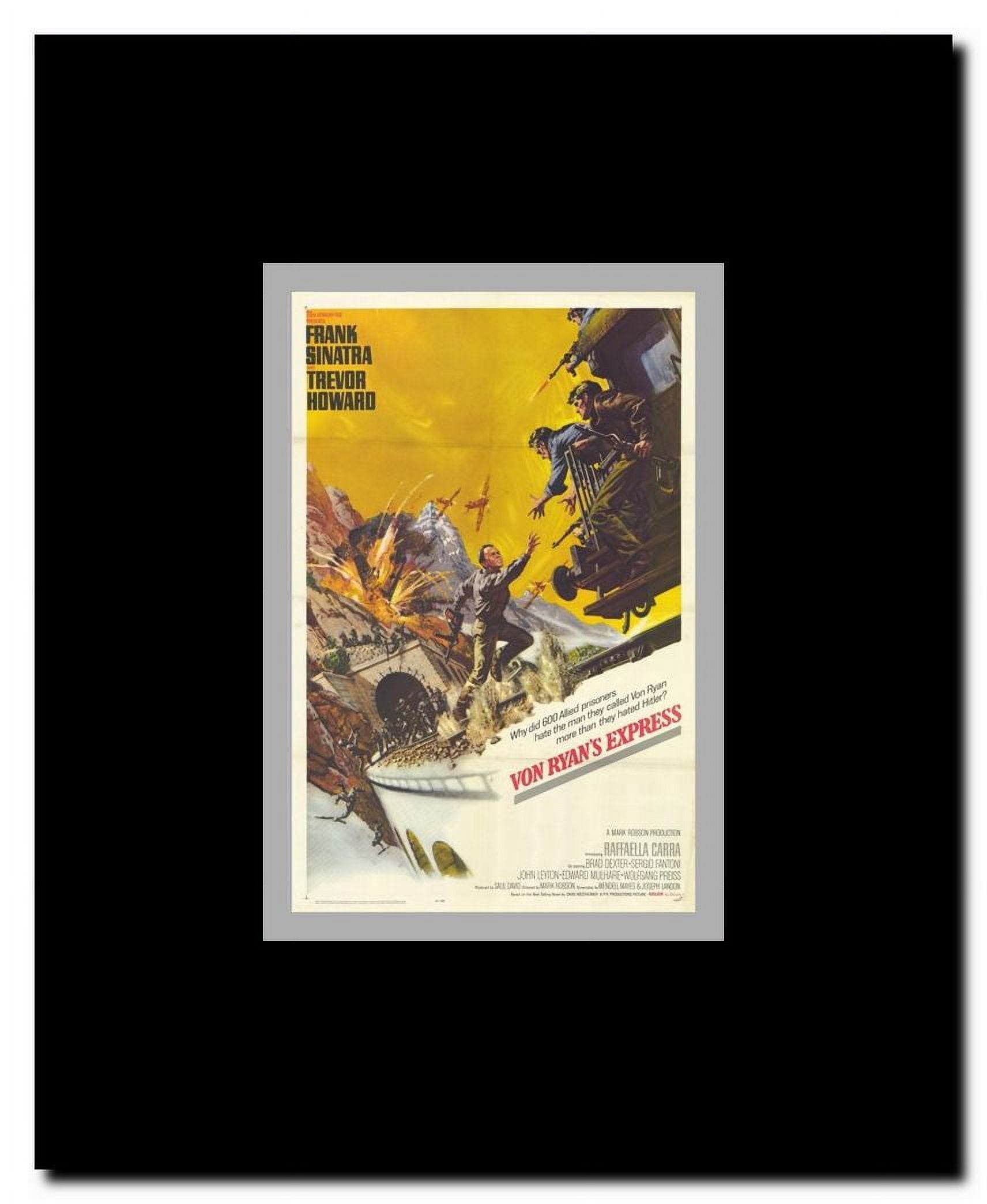 Von Ryan's Express Framed Movie Poster