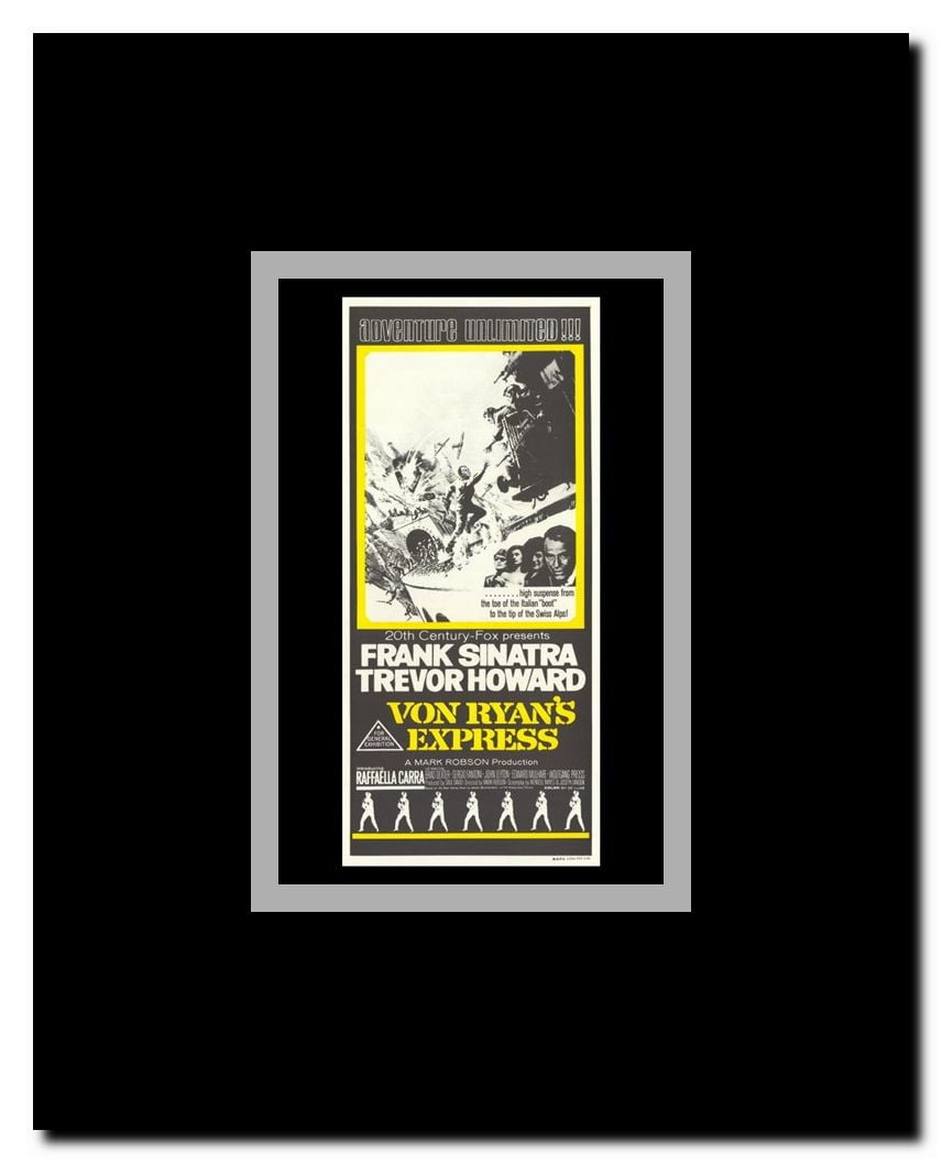 Von Ryan's Express Framed Movie Poster