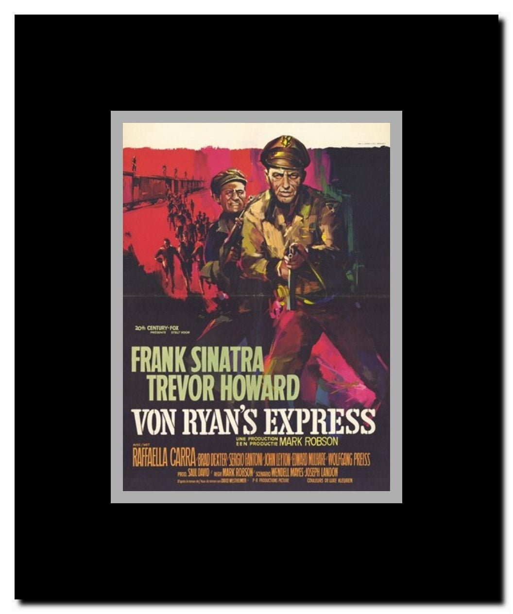 Von Ryan's Express Framed Movie Poster