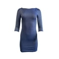 thumbnail image 1 of Von Vonni Women's London Dress Medium Tropic Cobalt, 1 of 2