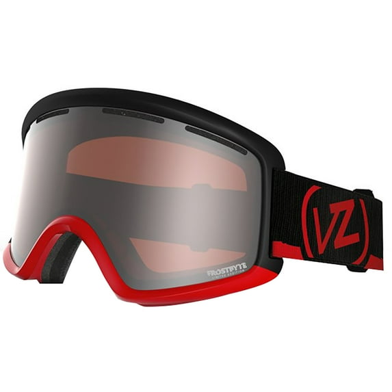 VonZipper Adult Beefy Snowmobile Goggles - Frostbyte - Red/Bronze / One Size