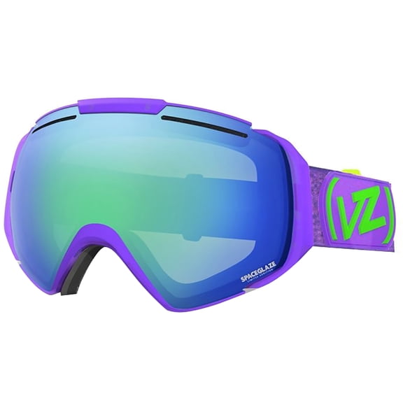 VonZipper Adult El Kabong Snowmobile Goggles - Spaceglaze - Slurple/Quasar Chrome / One Size