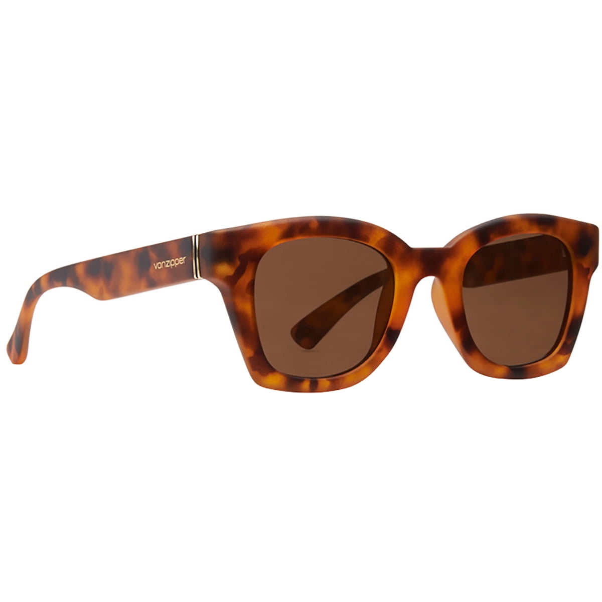 VonZipper Men's Gabba Sunglasses,OS,Brown/Brown - Walmart.com