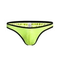 thumbnail image 1 of Voncos Sexy Mens Bikini Swimwear- Stretch Clearance Comfortable Men's Thongs G-String Underwear Green Size M, 1 of 2