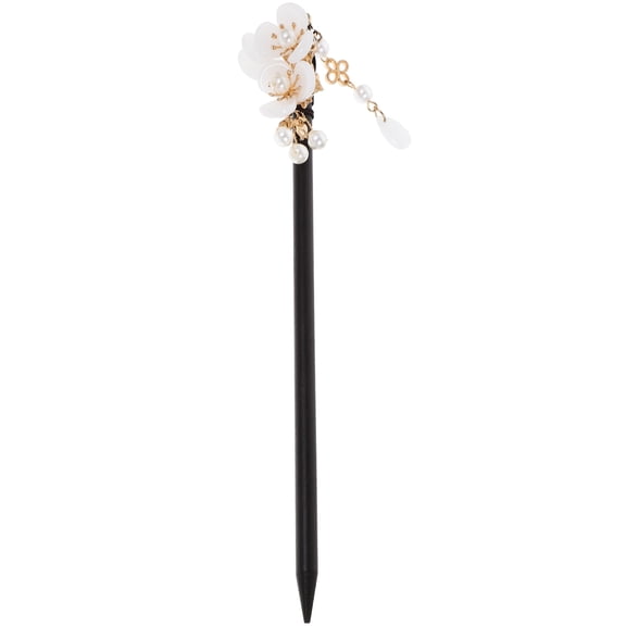 Luxshiny Retro Hairpin Hair Tidying Stick Wooden for Women Night Out 1 Pcs