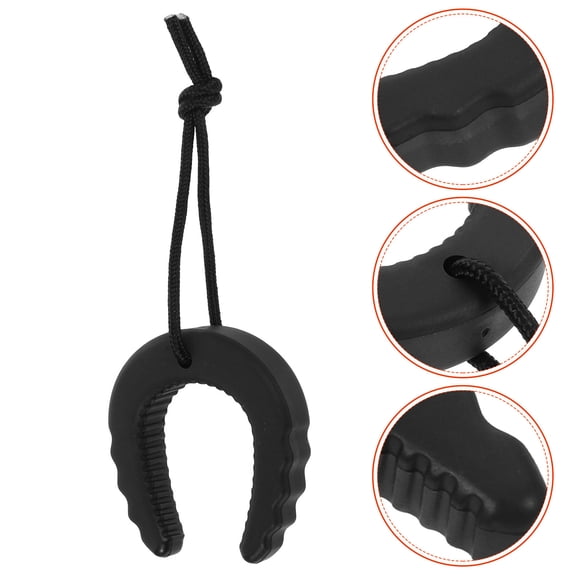 WRISTBIQUE Doorstop Alarm Black Plastic Easy Installation for Door Safety